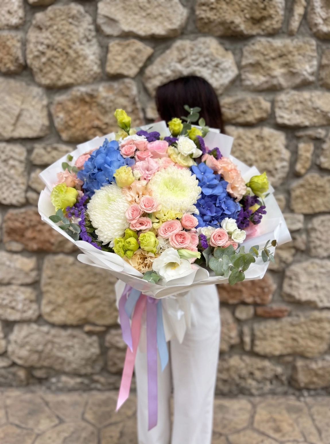 Alpelia Hydrangea Bouquet- Elia Ortanca Buketi