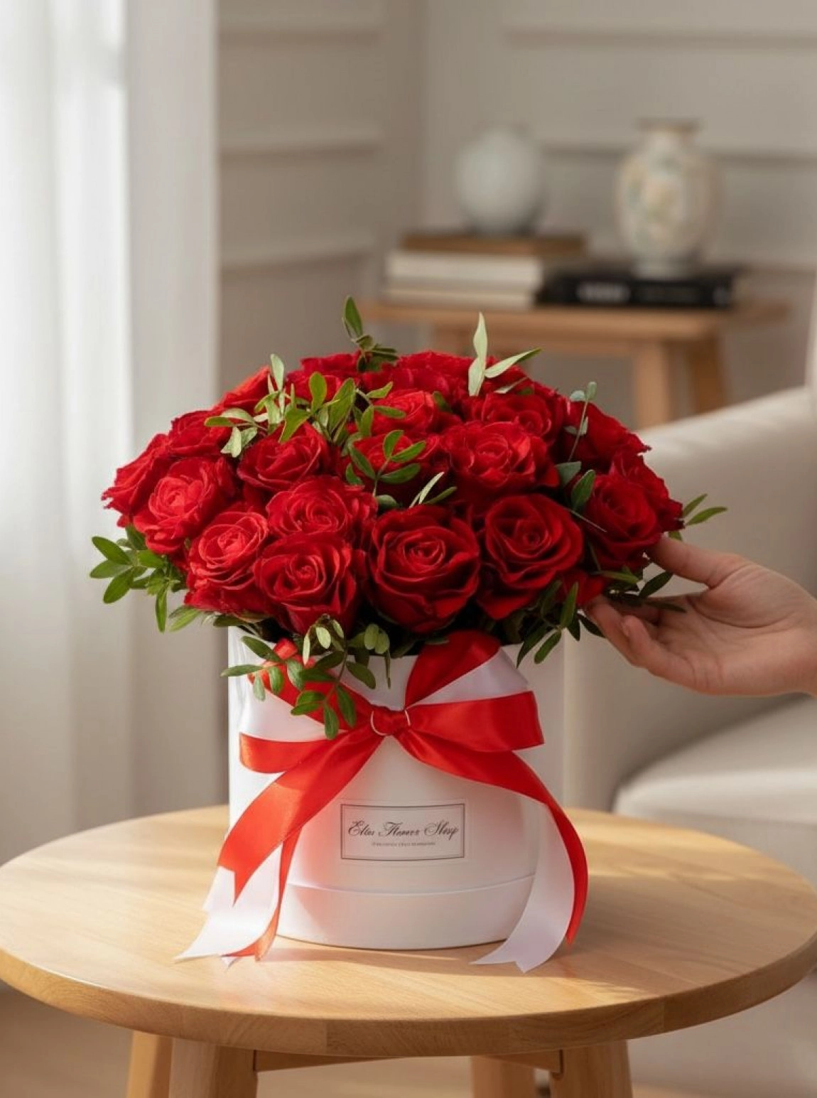 Kutuda 19 Kırmızı Gül