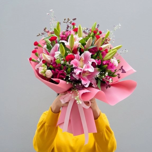 Büyüleyici Pembe Lilyum Rüyası
