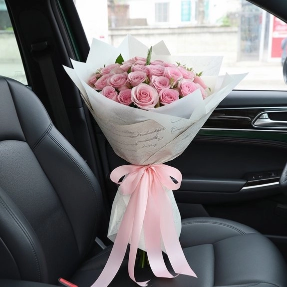 Pembe Düşler 31 Gül Buketi